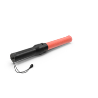 Aircraft Marshaling Batons Type 02 Pose 02 ON Dirty PNG & PSD Images