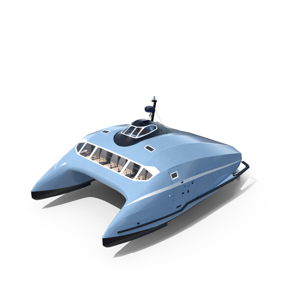 Luxury Catamaran Ferry PNG & PSD Images