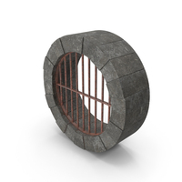 Sewer Grate Well Rusty PNG & PSD Images