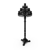 Cast Iron Candle Holder PNG & PSD Images