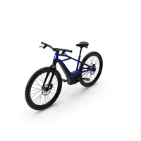 Modern Electric Bike Blue PNG & PSD Images