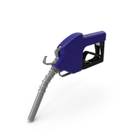Fuel Dispenser Nozzle Blue PNG & PSD Images