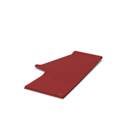 Red Knit Scarf Folded PNG & PSD Images