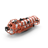 Rescue Submarine Orange PNG & PSD Images