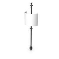 Railing Sconce Aged Steel PNG & PSD Images