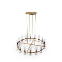 Ravelle Round Chandelier PNG & PSD Images