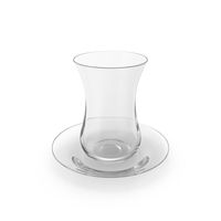 Turkish Tea Cup Saucer Empty PNG & PSD Images