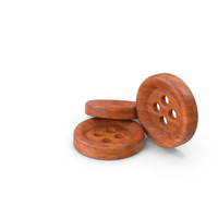 Wooden Buttons PNG & PSD Images