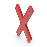 Glass X Mathematical Icon PNG & PSD Images