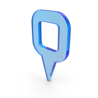 Glass GPS Location Icon PNG & PSD Images