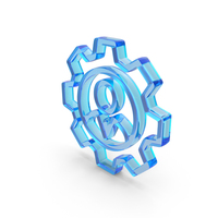 Manager Setting Icon Glass PNG & PSD Images