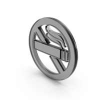 No Smoking Here Icon Glass PNG & PSD Images