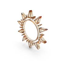 Glass Celestial Sun Outline Icon PNG & PSD Images