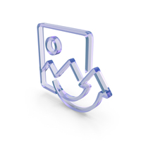 Glass Share Image Icon PNG & PSD Images