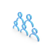 Glass Teamwork Icon PNG & PSD Images