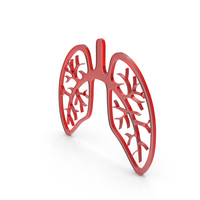 Human Lung Icon Glass PNG & PSD Images