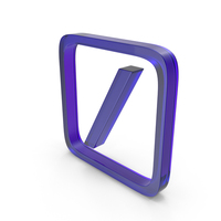 Slash Icon Glass PNG & PSD Images
