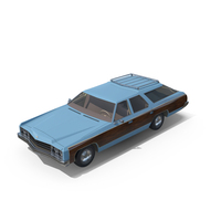 1970s Retro Station Wagon PNG & PSD Images