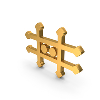 Alchemical Symbol Icon Gold PNG & PSD Images