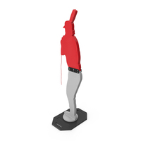 Red Baseball Pitching Dummy PNG & PSD Images