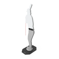 White Baseball Pitching Dummy PNG & PSD Images