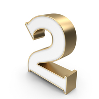 Number 2 PNG & PSD Images