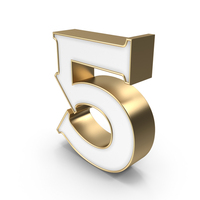 Number 5 PNG & PSD Images