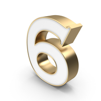 Number 6 PNG & PSD Images