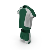 Soccer Uniform with Shin Guards PNG & PSD Images