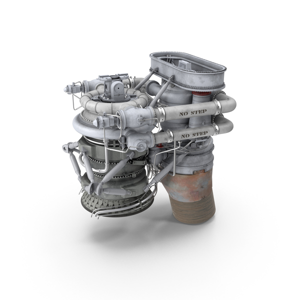 Realistic Rocket Engine PNG & PSD Images