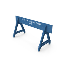 NYPD Police Barricade Barrier PNG & PSD Images