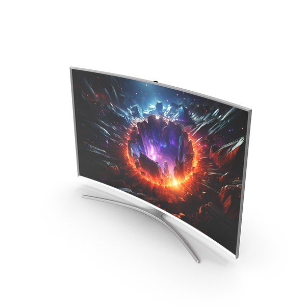 Curved Screen Television PNG & PSD Images