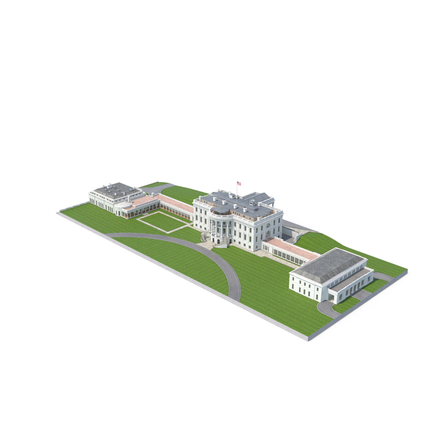 White House US Presidential Residence PNG & PSD Images
