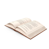Open Hardcover Book English Text Red PNG & PSD Images