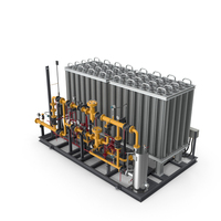 LNG Gas Filling Station PNG & PSD Images