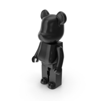 Collectible Figure Bearbrick Black PNG & PSD Images
