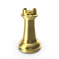 Gold Rook Chess Piece PNG & PSD Images