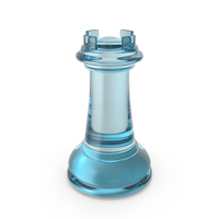 Glass Rook Chess Piece PNG & PSD Images