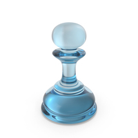 Glass Pawn Chess Piece PNG & PSD Images