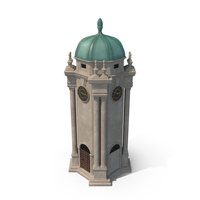 Ancient Clock Tower PNG & PSD Images