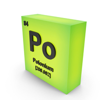 84 Polonium Icon PNG & PSD Images