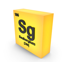 106 Seaborgium Icon PNG & PSD Images