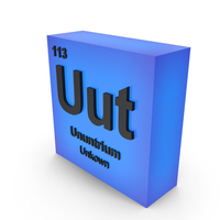 113 Ununtrium Icon PNG & PSD Images