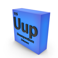 Ununpentium PNG & PSD Images
