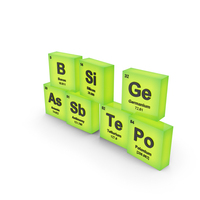 Semimetal Elements PNG & PSD Images