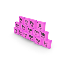 Actinide Elements PNG & PSD Images