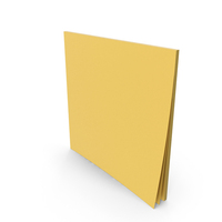 Memo Pad (Yellow) PNG & PSD Images