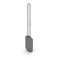 Hanging Dogtag And Chain PNG & PSD Images