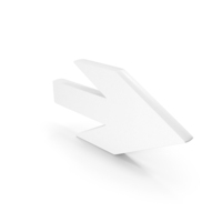White Move Arrow Icon PNG & PSD Images