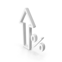 White Business Profit Outline Icon PNG & PSD Images
